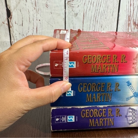 George R. R. Martin books 3 out of the 5 sets of Game of Thrones book Paper Back - Picture 13 of 14